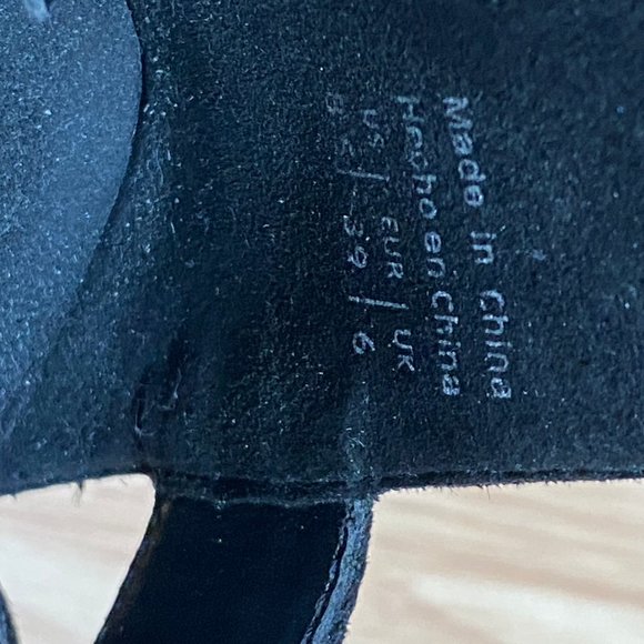 Aldo Black High Heels Size 8.5 - Picture 5 of 6